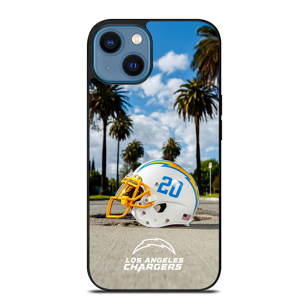 LOS ANGELES CHARGERS HELMET ICON iPhone 14 Case Cover