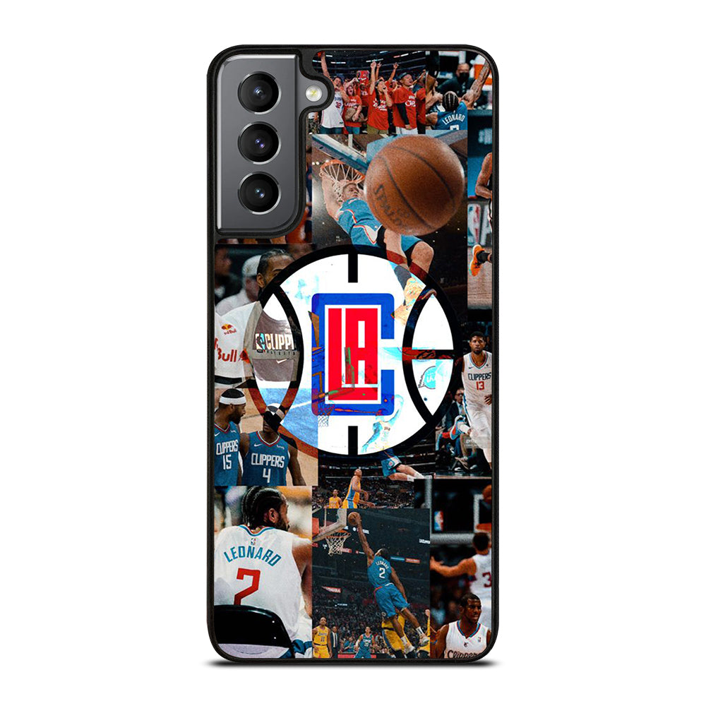 LOS ANGELES CLIPPERS COLLAGE LOGO Samsung Galaxy S21 Plus Case Cover