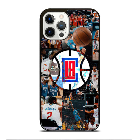 LOS ANGELES CLIPPERS COLLAGE LOGO iPhone 12 Pro Case Cover