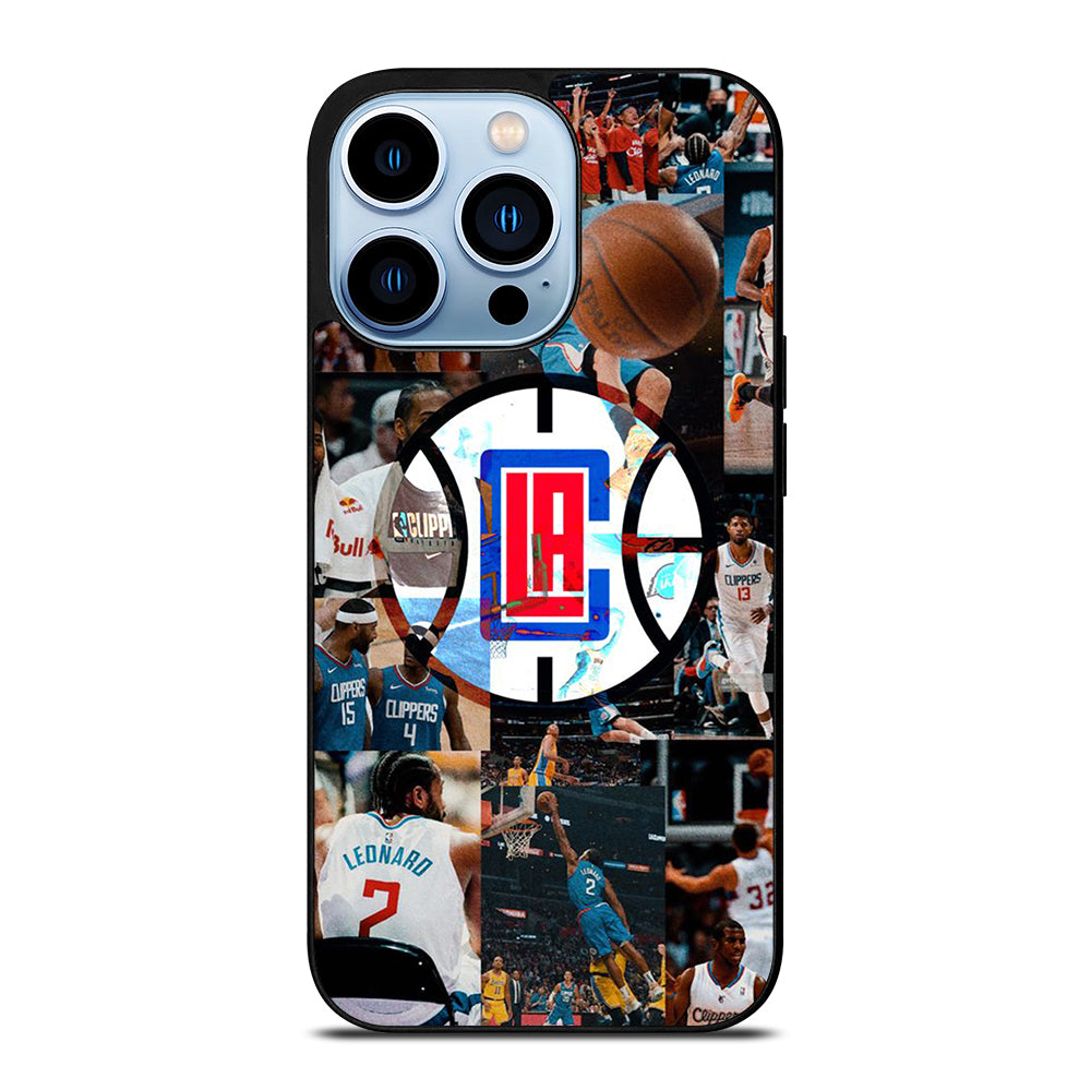 LOS ANGELES CLIPPERS COLLAGE LOGO iPhone 13 Pro Max Case Cover