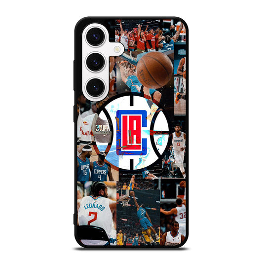 LOS ANGELES CLIPPERS COLLAGE LOGO Samsung Galaxy S24 Case Cover