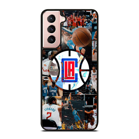 LOS ANGELES CLIPPERS COLLAGE LOGO Samsung Galaxy S21 Case Cover