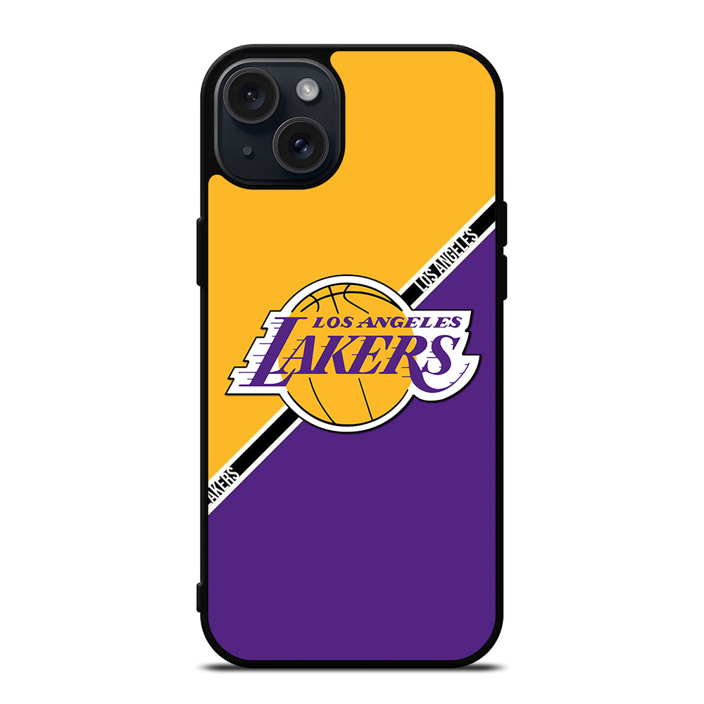 LOS ANGELES LAKERS BASKETBALL iPhone 15 Plus Case Cover