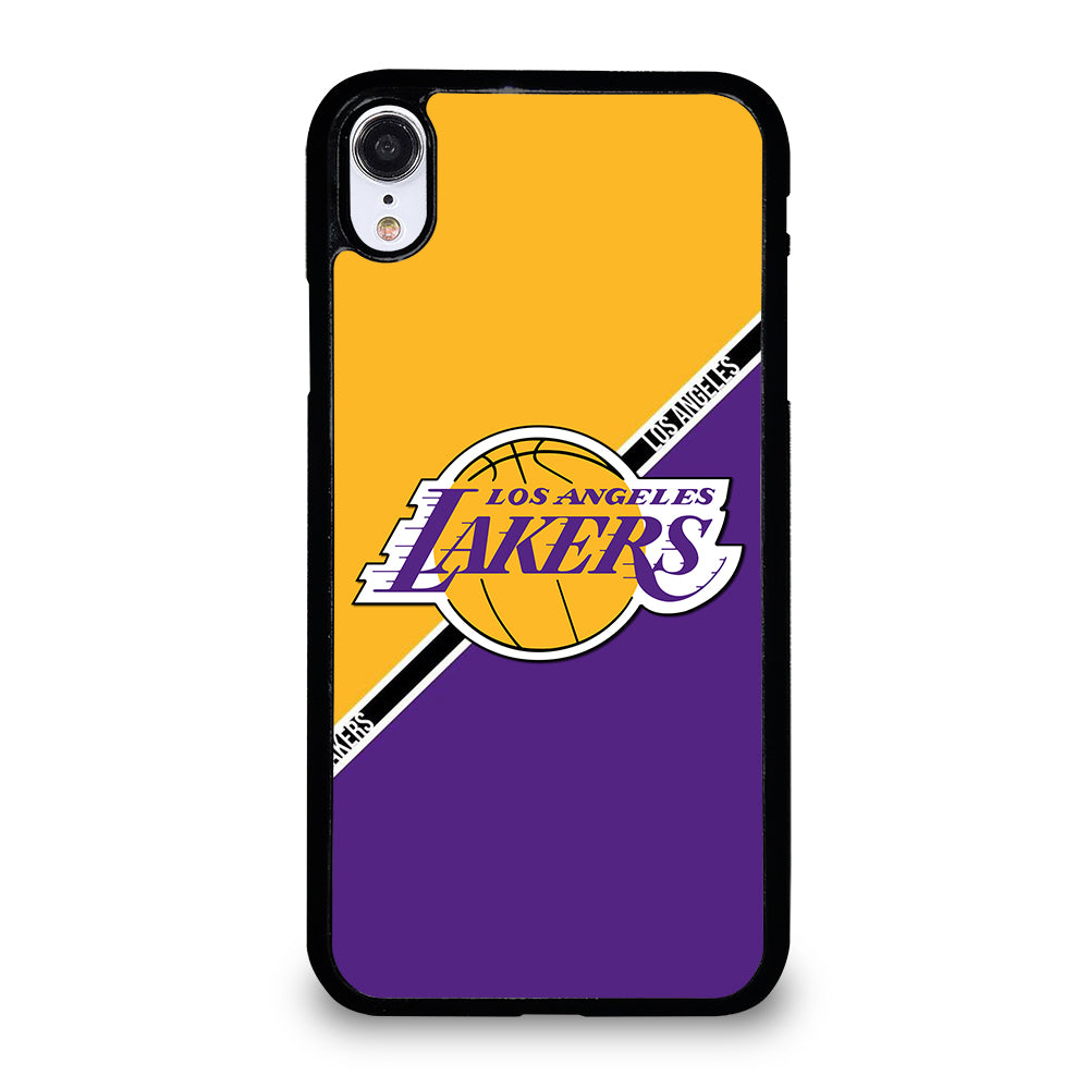 LOS ANGELES LAKERS BASKETBALL iPhone XR Case Cover