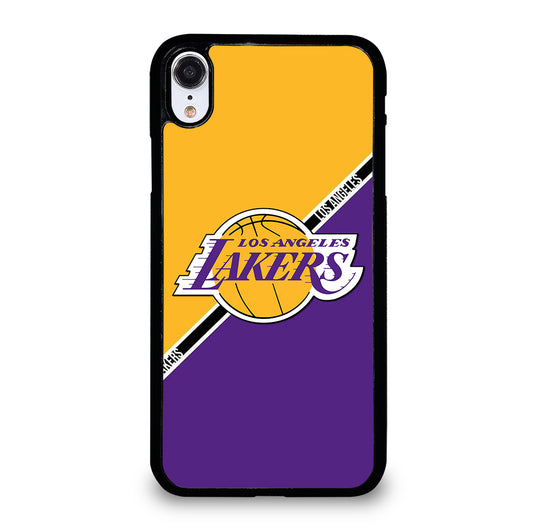 LOS ANGELES LAKERS BASKETBALL iPhone XR Case Cover
