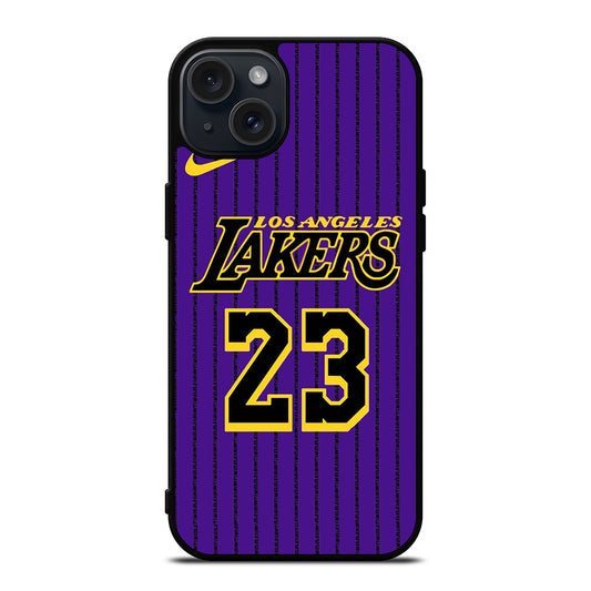 LOS ANGELES LAKERS JERSEY iPhone 15 Plus Case Cover