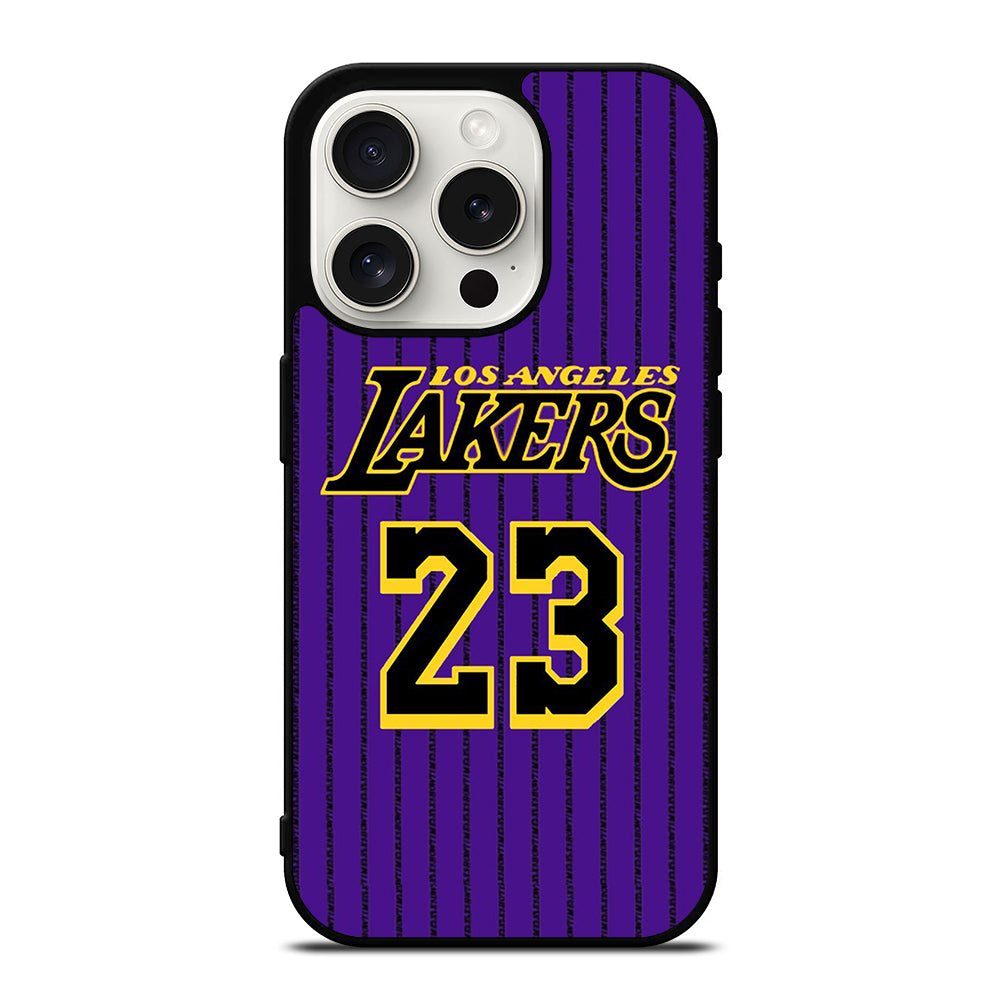 LOS ANGELES LAKERS JERSEY iPhone 15 Pro Case Cover