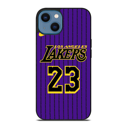 LOS ANGELES LAKERS JERSEY iPhone 14 Case Cover