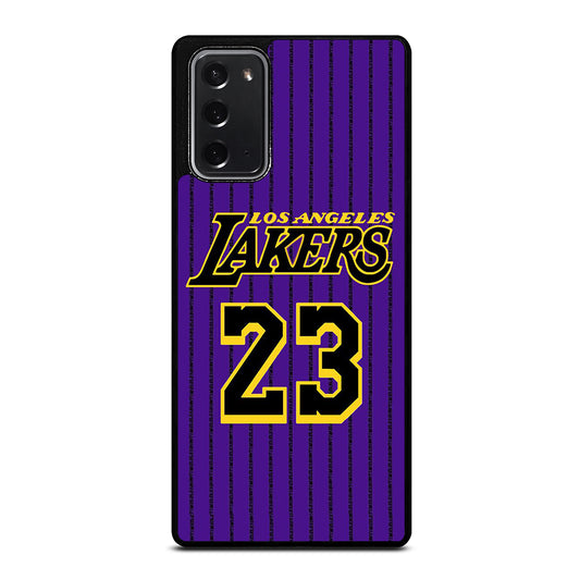 LOS ANGELES LAKERS JERSEY Samsung Galaxy Note 20 Case Cover