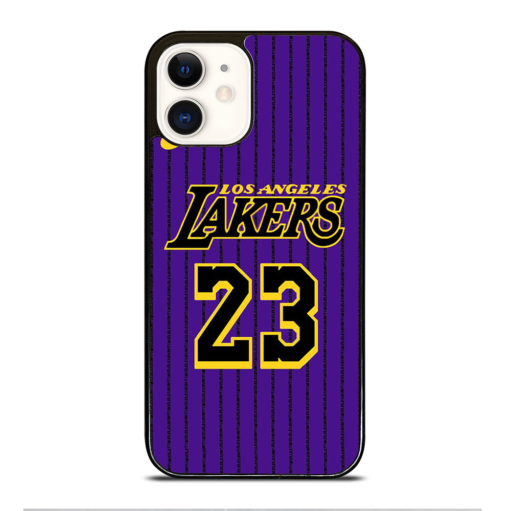 LOS ANGELES LAKERS JERSEY iPhone 12 Case Cover