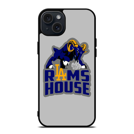 LOS ANGELES RAMS NFL ICON 2 iPhone 15 Plus Case Cover