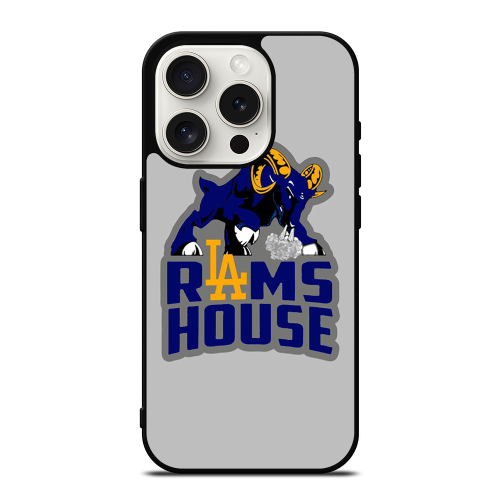 LOS ANGELES RAMS NFL ICON 2 iPhone 15 Pro Case Cover