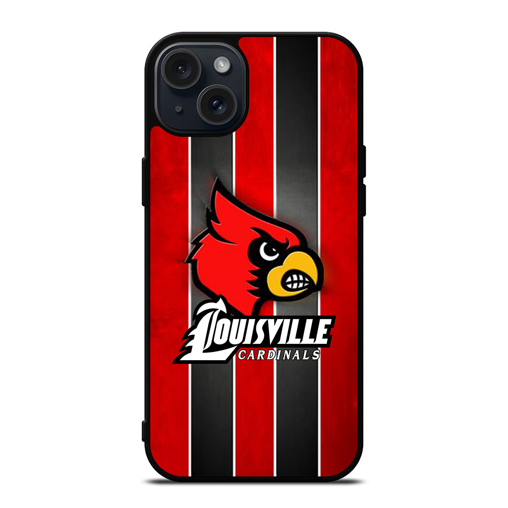 LOUISVILLE CARDINALS ICON iPhone 15 Plus Case Cover