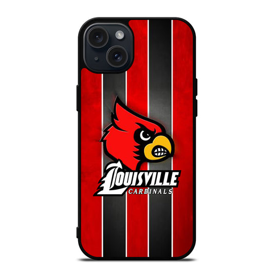 LOUISVILLE CARDINALS ICON iPhone 15 Plus Case Cover