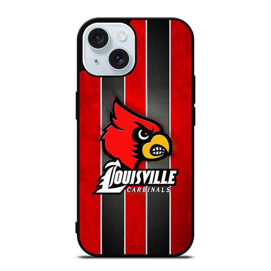 LOUISVILLE CARDINALS ICON iPhone 15 Case Cover