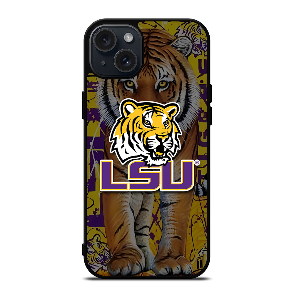 LSU TIGERS SYMBOL iPhone 15 Plus Case Cover