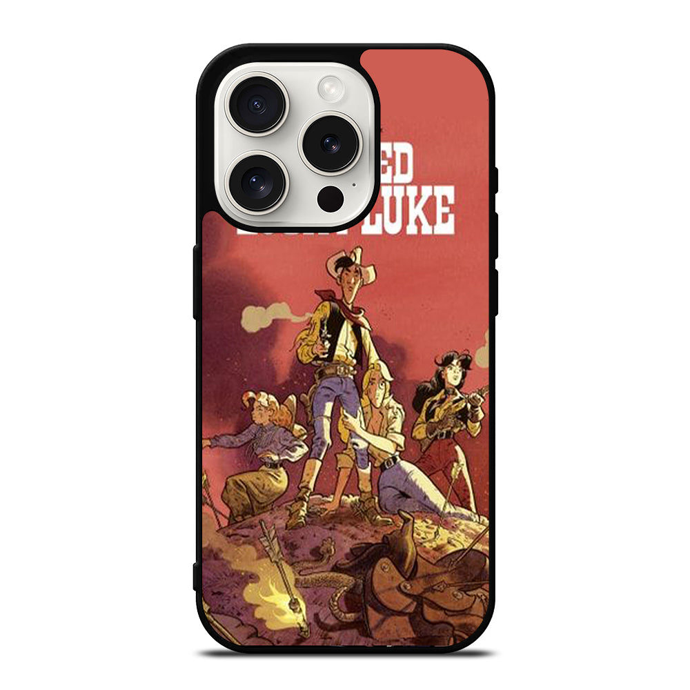 LUCKY LUKE CARTOON 3 iPhone 15 Pro Case Cover