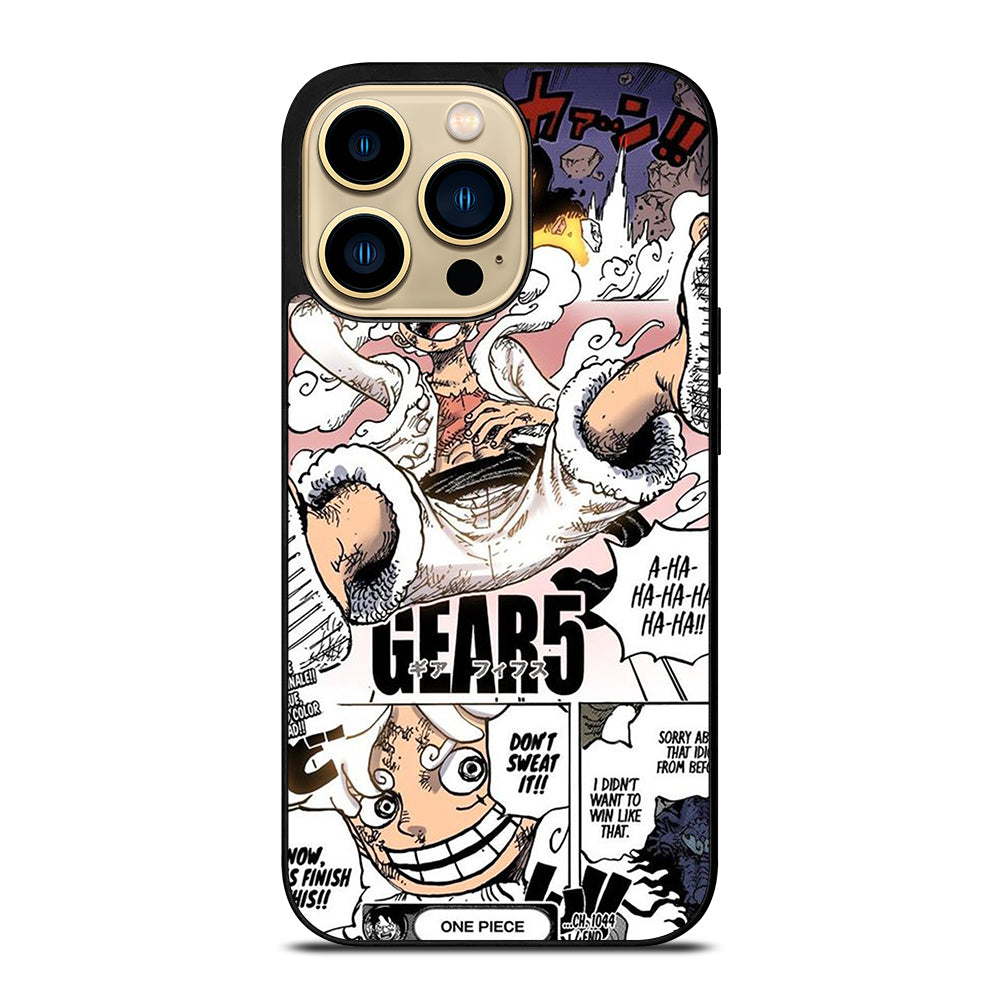 LUFFY ONE PIECE GEAR 5 MANGA iPhone 14 Pro Max Case Cover