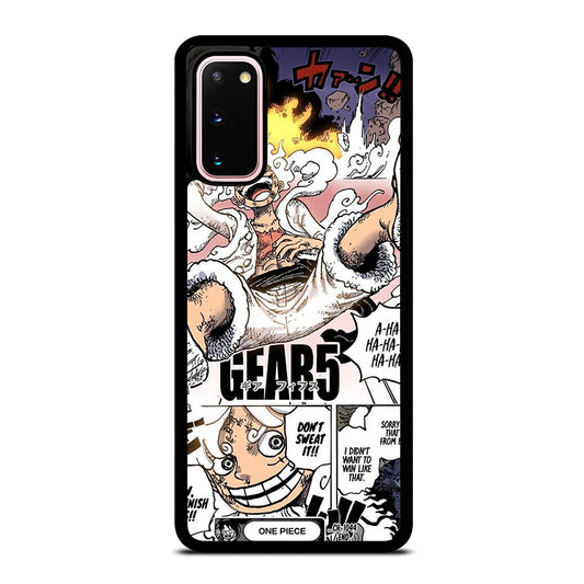 LUFFY ONE PIECE GEAR 5 MANGA Samsung Galaxy S20 Case Cover