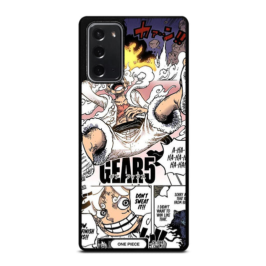 LUFFY ONE PIECE GEAR 5 MANGA Samsung Galaxy Note 20 Case Cover