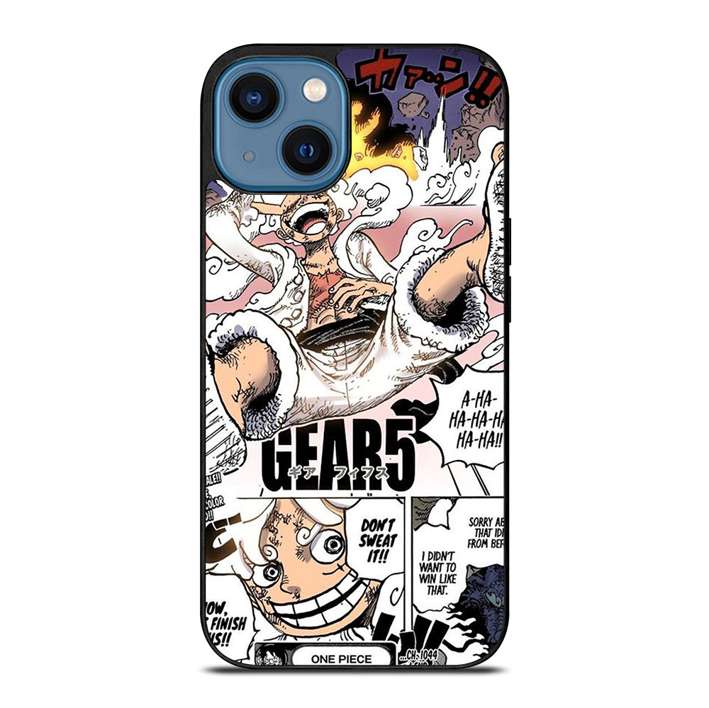 LUFFY ONE PIECE GEAR 5 MANGA iPhone 14 Case Cover
