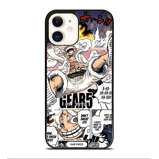 LUFFY ONE PIECE GEAR 5 MANGA iPhone 12 Case Cover