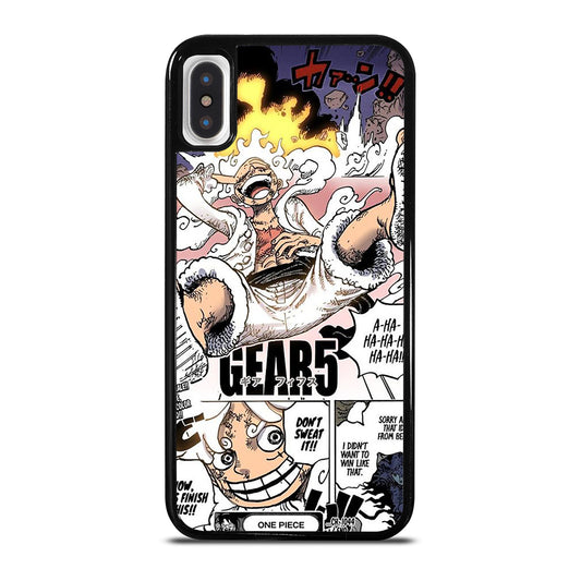 LUFFY ONE PIECE GEAR 5 MANGA iPhone X / XS Case Cover