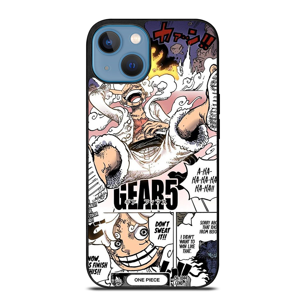 LUFFY ONE PIECE GEAR 5 MANGA iPhone 13 Case Cover
