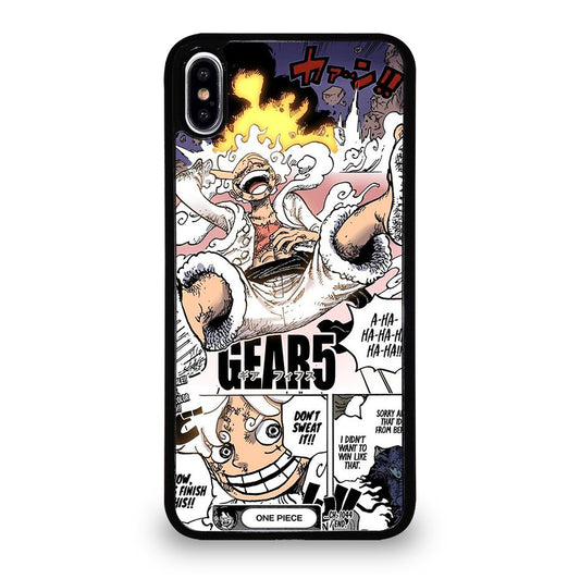LUFFY ONE PIECE GEAR 5 MANGA iPhone XS Max Case Cover