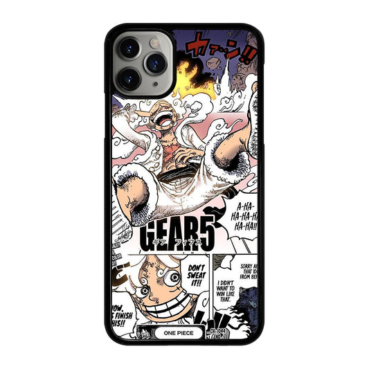 LUFFY ONE PIECE GEAR 5 MANGA iPhone 11 Pro Max Case Cover