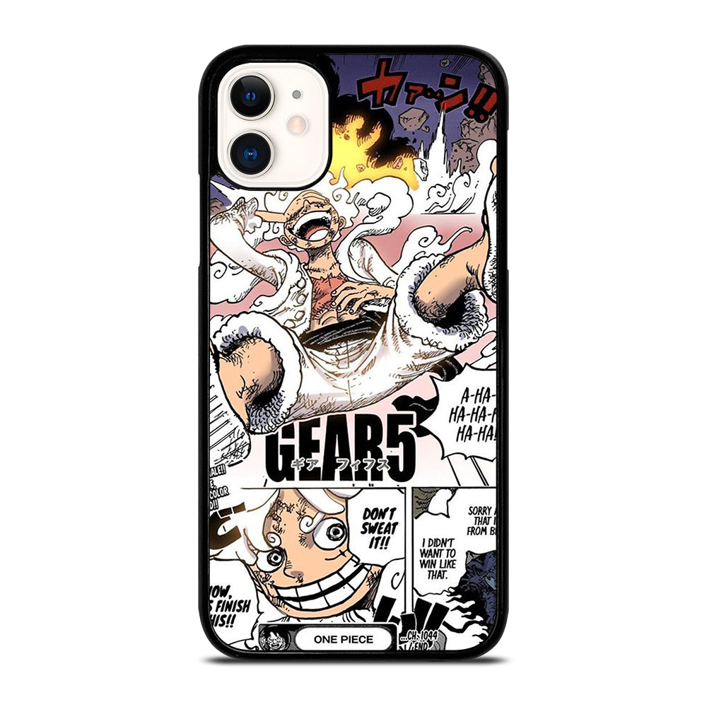 LUFFY ONE PIECE GEAR 5 MANGA iPhone 11 Case Cover
