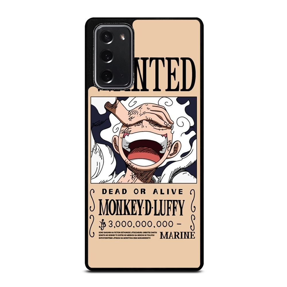 LUFFY ONE PIECE GEAR 5 Samsung Galaxy Note 20 Case Cover