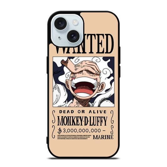 LUFFY ONE PIECE GEAR 5 iPhone 15 Case Cover