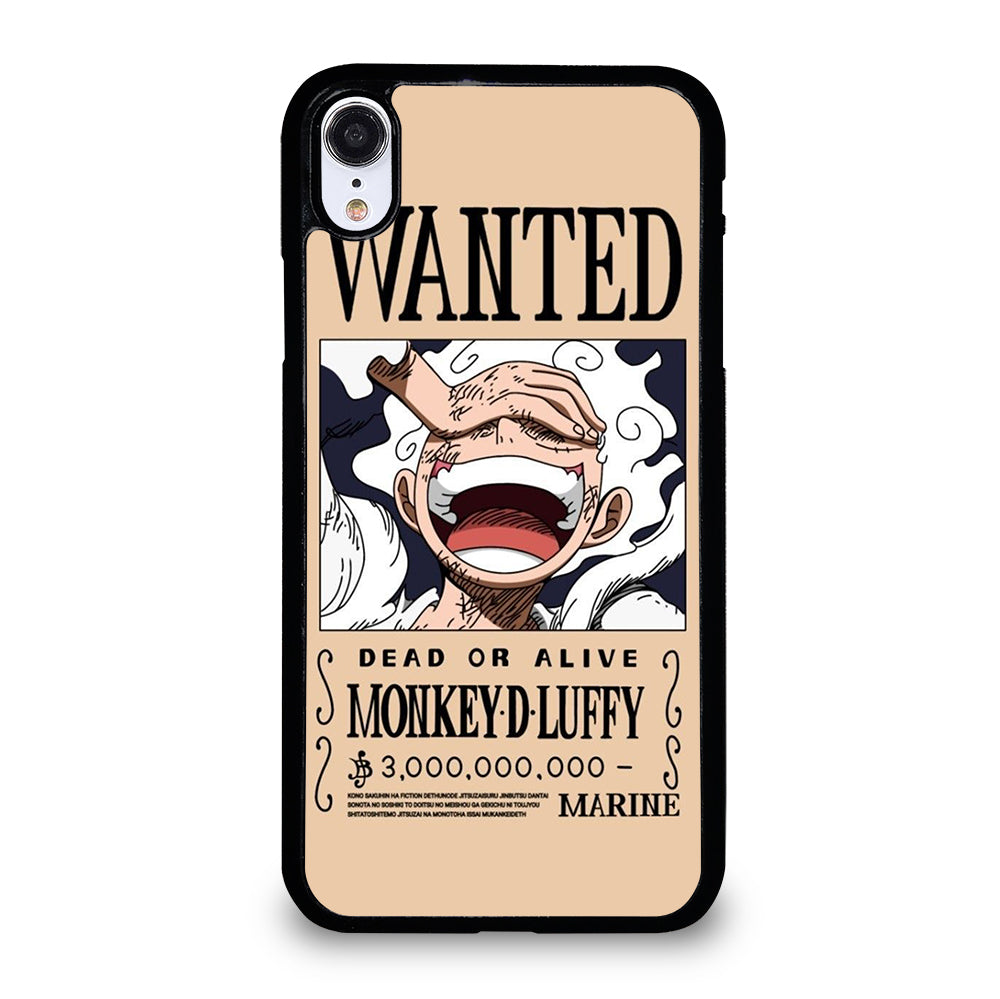 LUFFY ONE PIECE GEAR 5 iPhone XR Case Cover