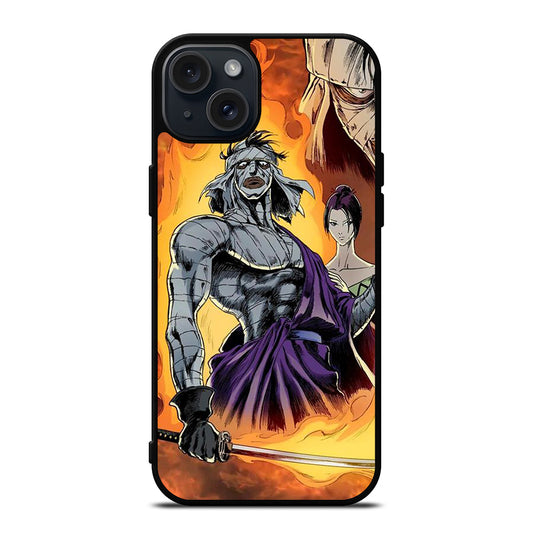 MAKOTO SAMURAI X RUROUNI KENSHIN ANIME iPhone 15 Plus Case Cover