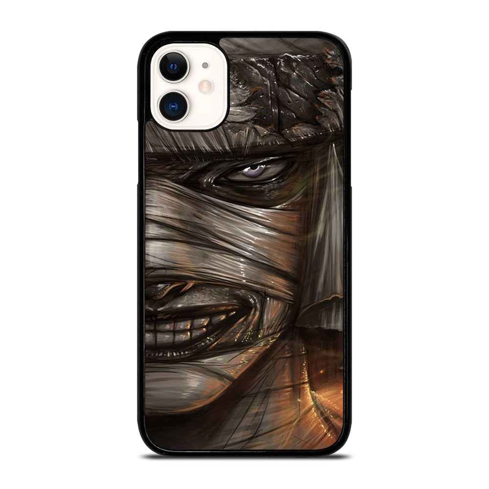 MAKOTO SAMURAI X RUROUNI KENSHIN FACE ART iPhone 11 Case Cover