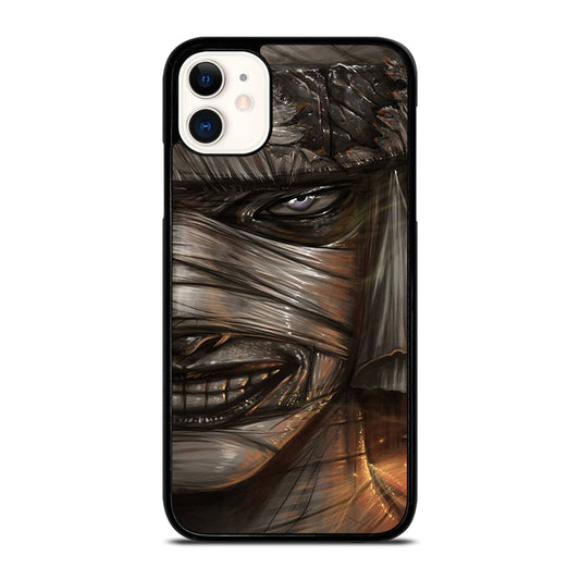 MAKOTO SAMURAI X RUROUNI KENSHIN FACE ART iPhone 11 Case Cover