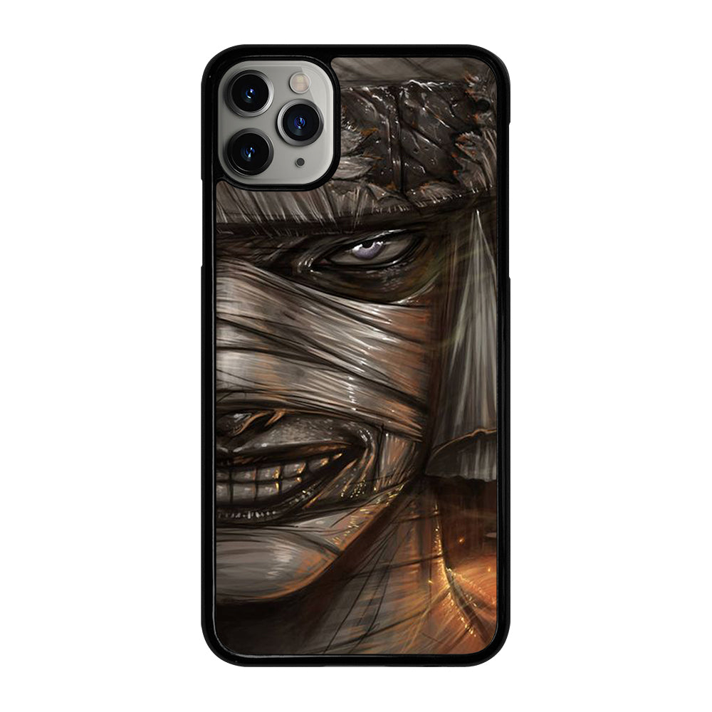 MAKOTO SAMURAI X RUROUNI KENSHIN FACE ART iPhone 11 Pro Max Case Cover