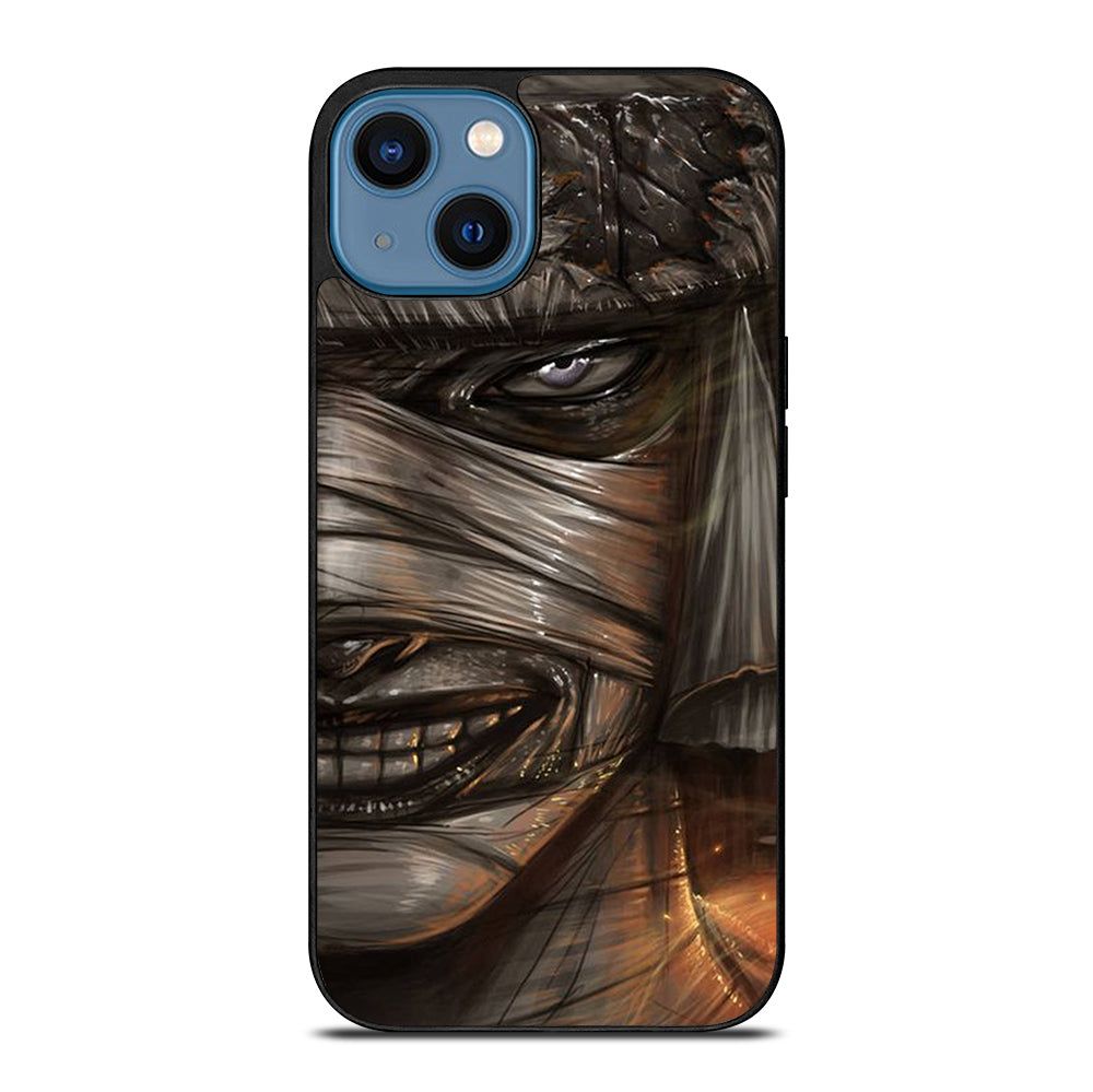 MAKOTO SAMURAI X RUROUNI KENSHIN FACE ART iPhone 14 Case Cover