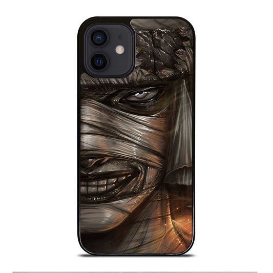 MAKOTO SAMURAI X RUROUNI KENSHIN FACE ART iPhone 12 Mini Case Cover