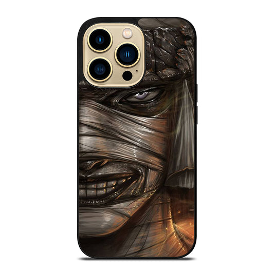 MAKOTO SAMURAI X RUROUNI KENSHIN FACE ART iPhone 14 Pro Max Case Cover