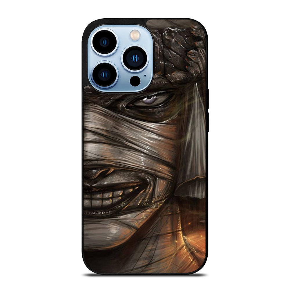 MAKOTO SAMURAI X RUROUNI KENSHIN FACE ART iPhone 13 Pro Max Case Cover