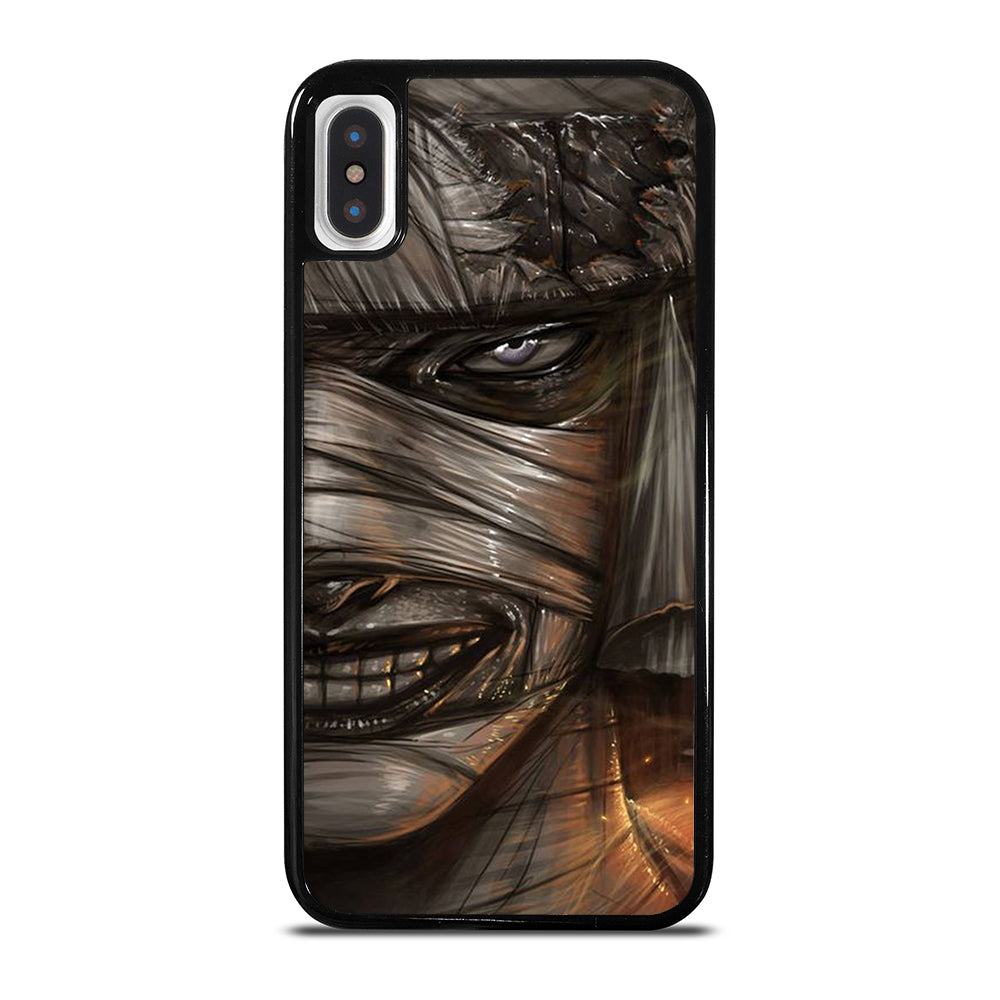MAKOTO SAMURAI X RUROUNI KENSHIN FACE ART iPhone X / XS Case Cover