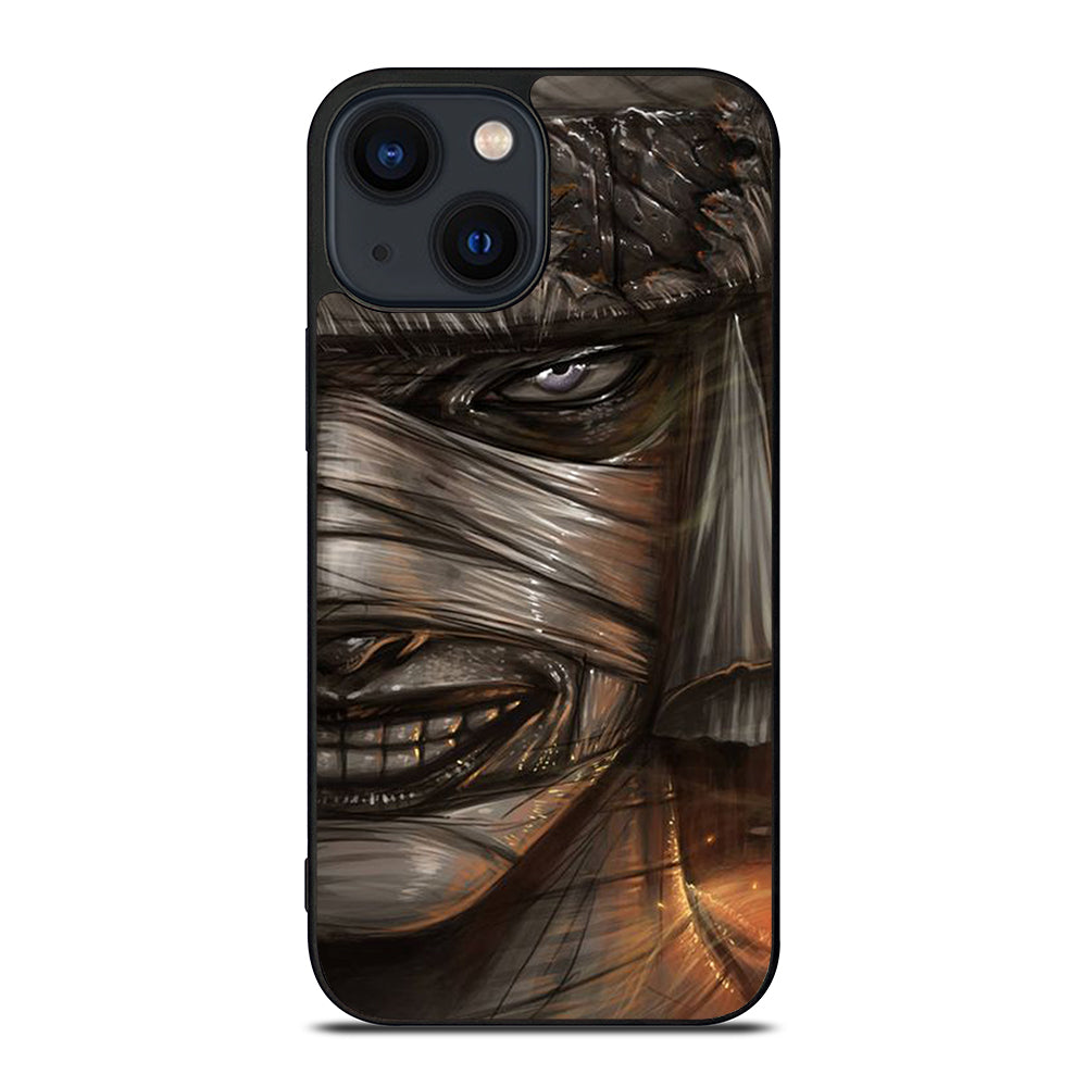 MAKOTO SAMURAI X RUROUNI KENSHIN FACE ART iPhone 14 Plus Case Cover