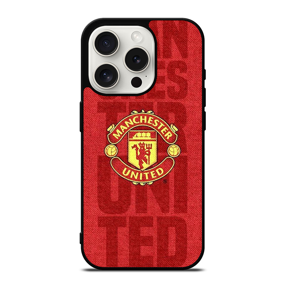 MANCHESTER UNITED ICON iPhone 15 Pro Case Cover