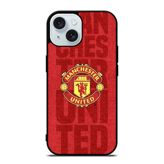 MANCHESTER UNITED ICON iPhone 15 Case Cover