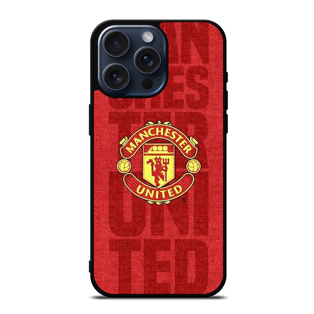MANCHESTER UNITED ICON iPhone 15 Pro Max Case Cover