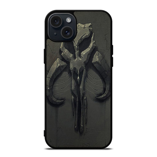 MANDALORIAN EMBLEM LOGO iPhone 15 Plus Case Cover