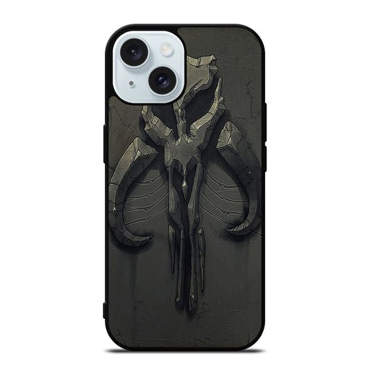 MANDALORIAN EMBLEM LOGO iPhone 15 Case Cover