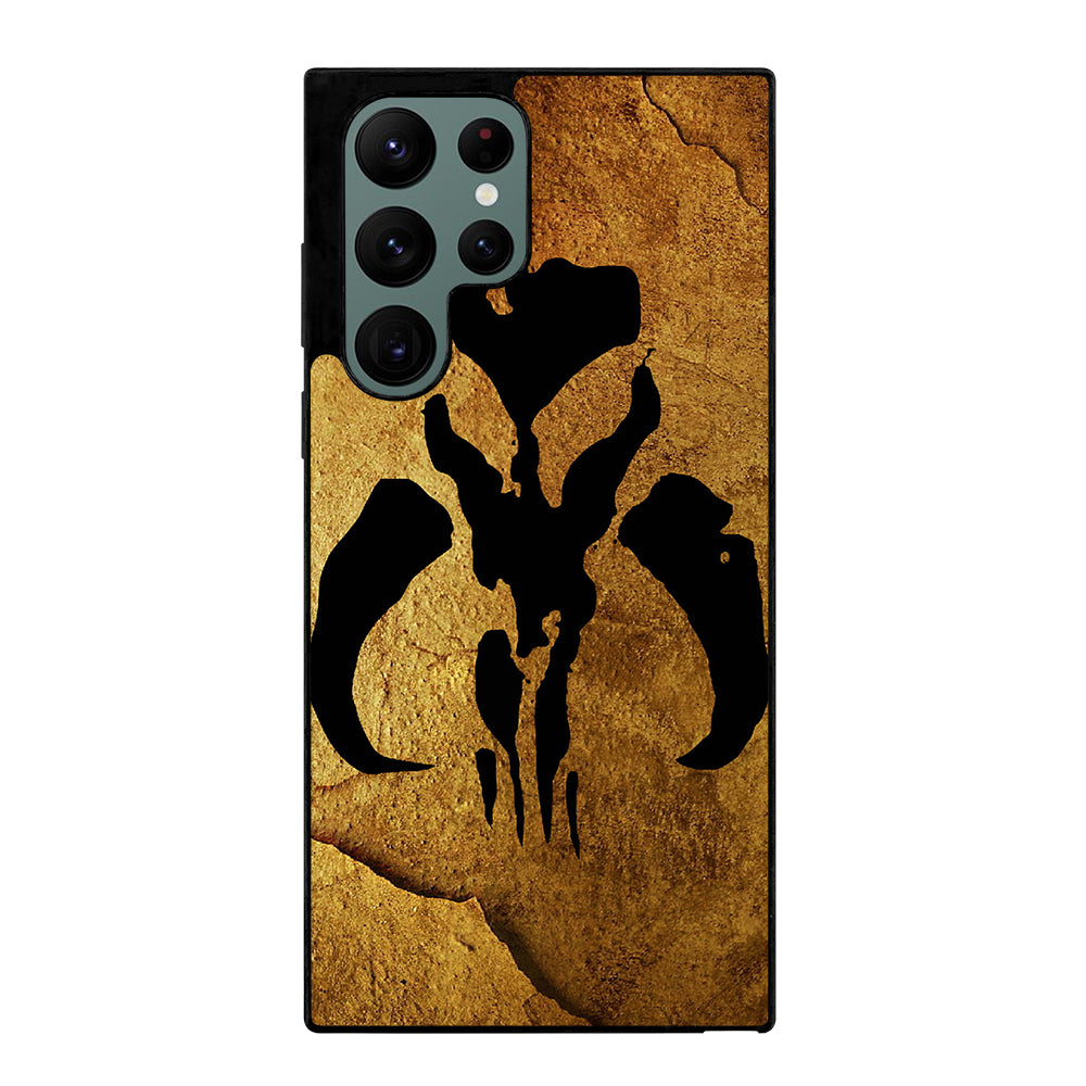 MANDALORIAN LOGO GOLD Samsung Galaxy S22 Ultra Case Cover